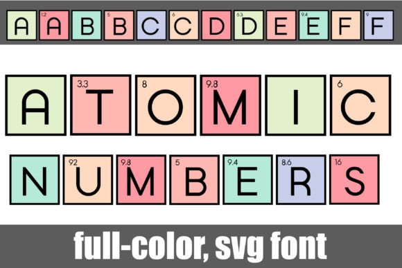 Atomic Numbers: A Designer's Field Test for Bold Branding