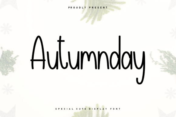 Autumnday Font Review: A Cozy Script for Social Campaigns