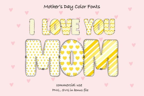 Boost Mother's Day Campaigns with a Vibrant Color Font