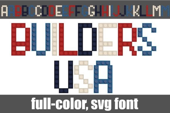 Builders Usa Font Review: Bold Block Lettering for Brands