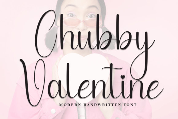 Chubby Valentine: A Script Font for Editorial Design