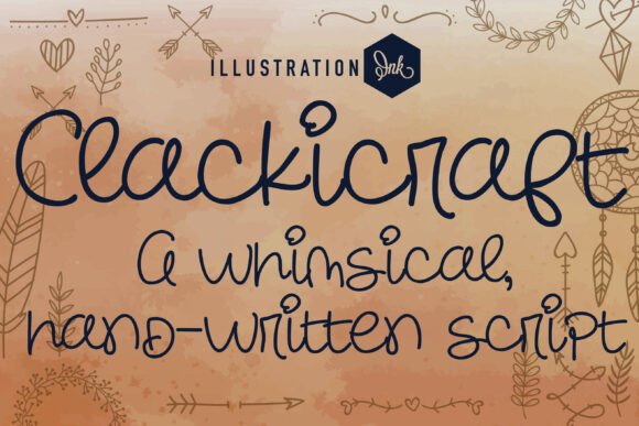 Clackicraft: A Versatile Script Font for Modern Web Design