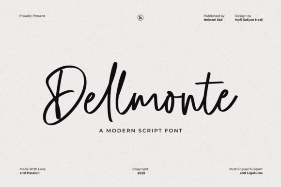 Dellmonte: A Script Font for Engaging Campaigns