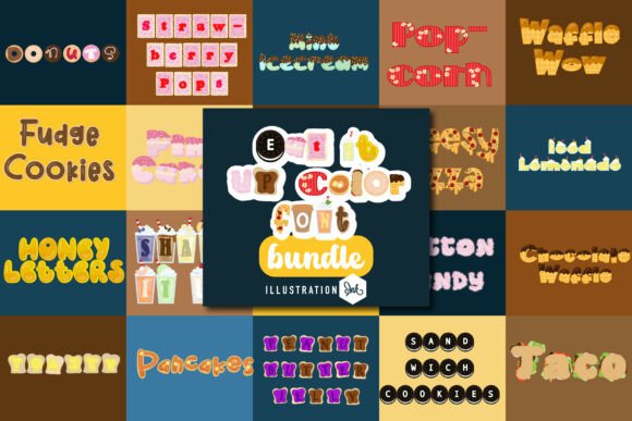 Eat It Up Color: The Typeface That Feeds Your Brand