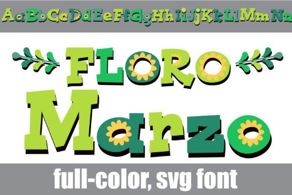 Floro Marzo: A Color Font That Brings Brand Personality to Life