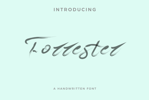 Forrester: A Handwritten Font for Authentic Branding