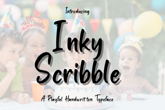Inky Scribble: The Perfect Handwritten Font for Crafters