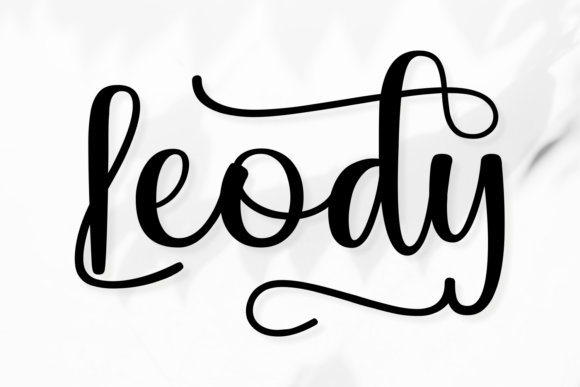 Leody: The Script Font That Stops the Scroll