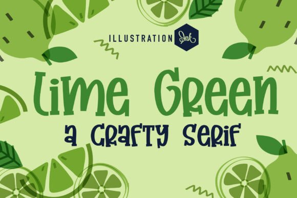 Lime Green: A Whimsical Script Typeface for Editorial Design