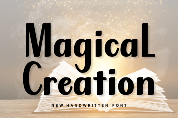 Magical Creation: A Charming Script Font for Makers