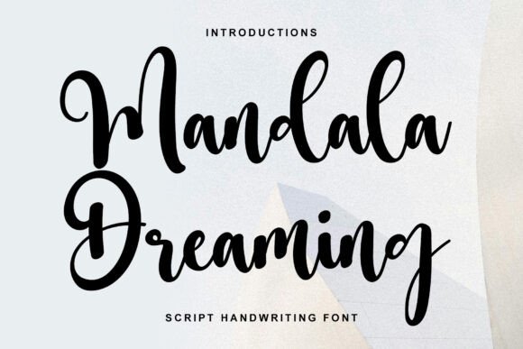 Mandala Dreaming Font Review for Social Campaigns