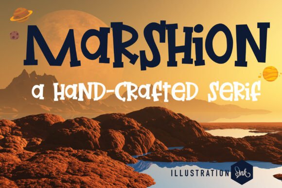 Marshion: A Hand-Crafted Typeface for Authentic Branding