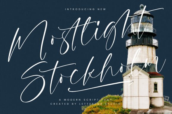 Mostlight Stockholm: The Script Font for Scroll-Stopping Brands