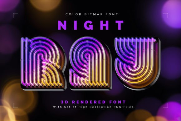 Night Ray: A Creative Font for Modern Brand Identity
