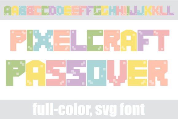 Pixelcraft Passover: A Color Font Review for Modern Branding