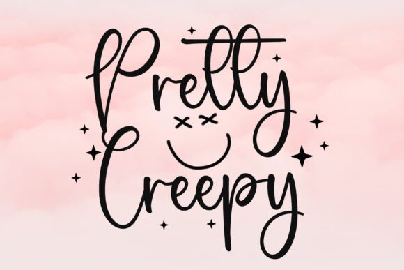 Pretty Creepy Font: A Stylish Script for Branding