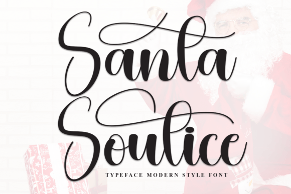 Santa Soutice: A Script Font for Editorial Elegance