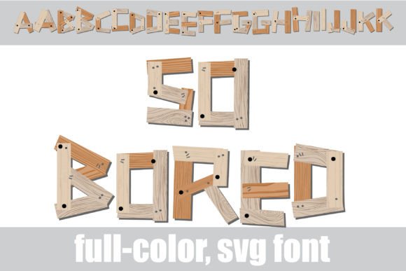So Bored Font Review: A Web Designer's Take on Wood Plank Typography
