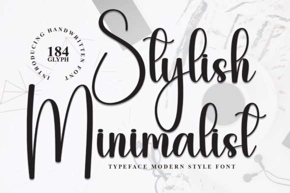 Stylish Minimalist: A Modern Script Font for Web Design